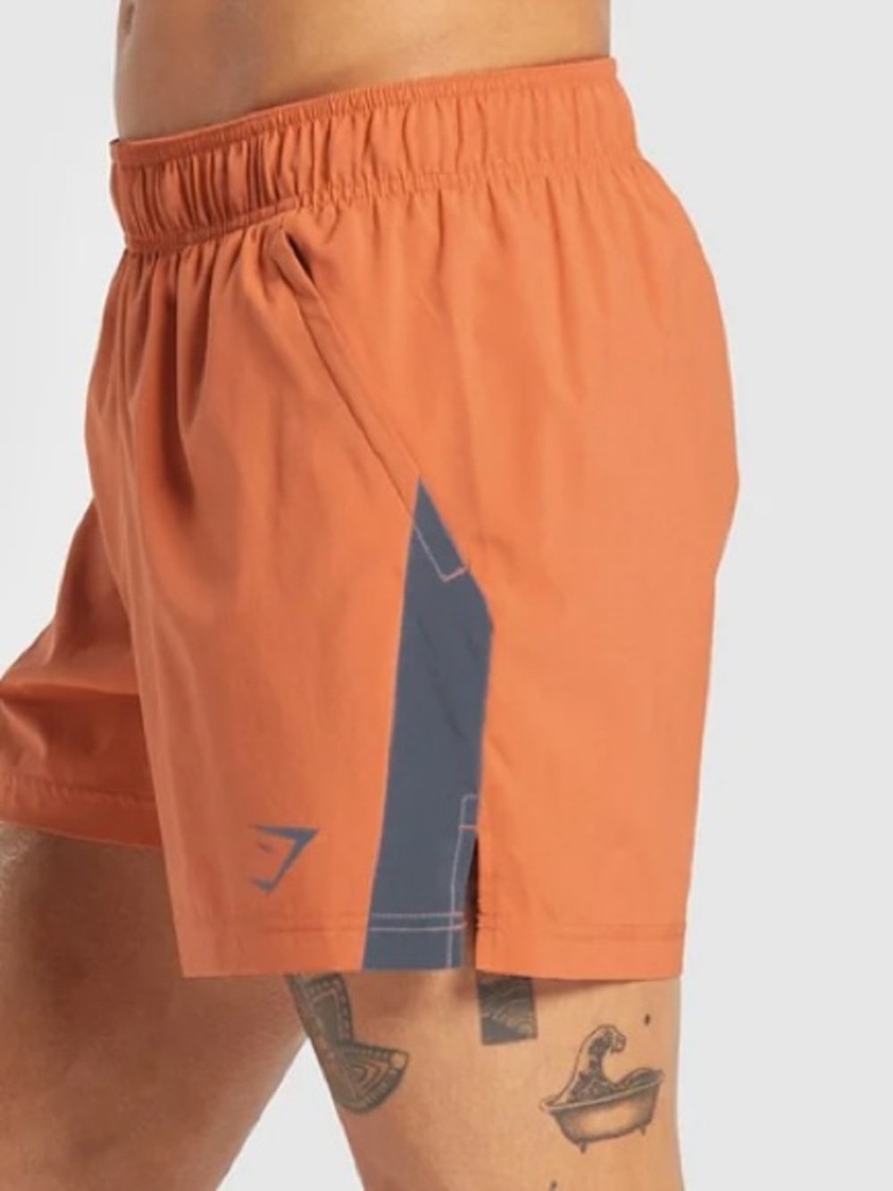 Gymshark Men’s 5” Sport Shorts in Muted Orange NWOT